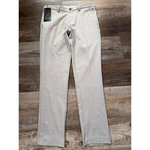 Louis Filippe Men’s golf/athletic dress pants sz 32X30 in gray NEW WITH TAGS